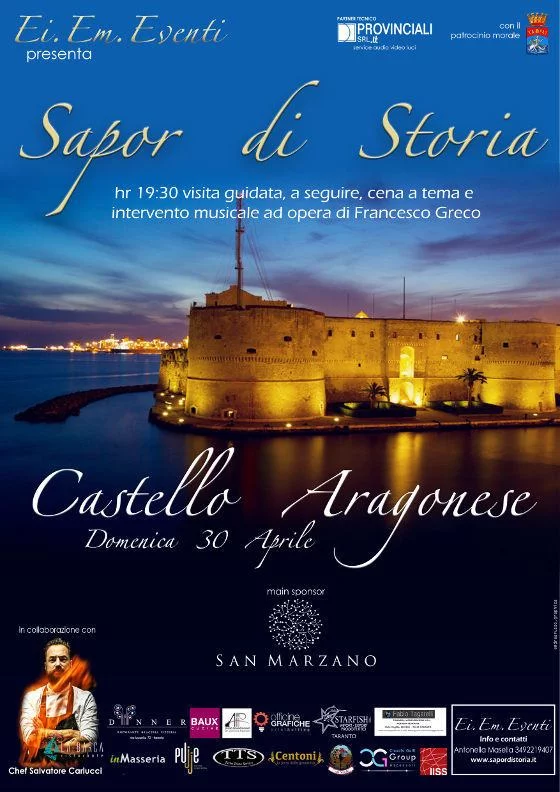 Sapor di Storia al Castello Aragonese di Taranto