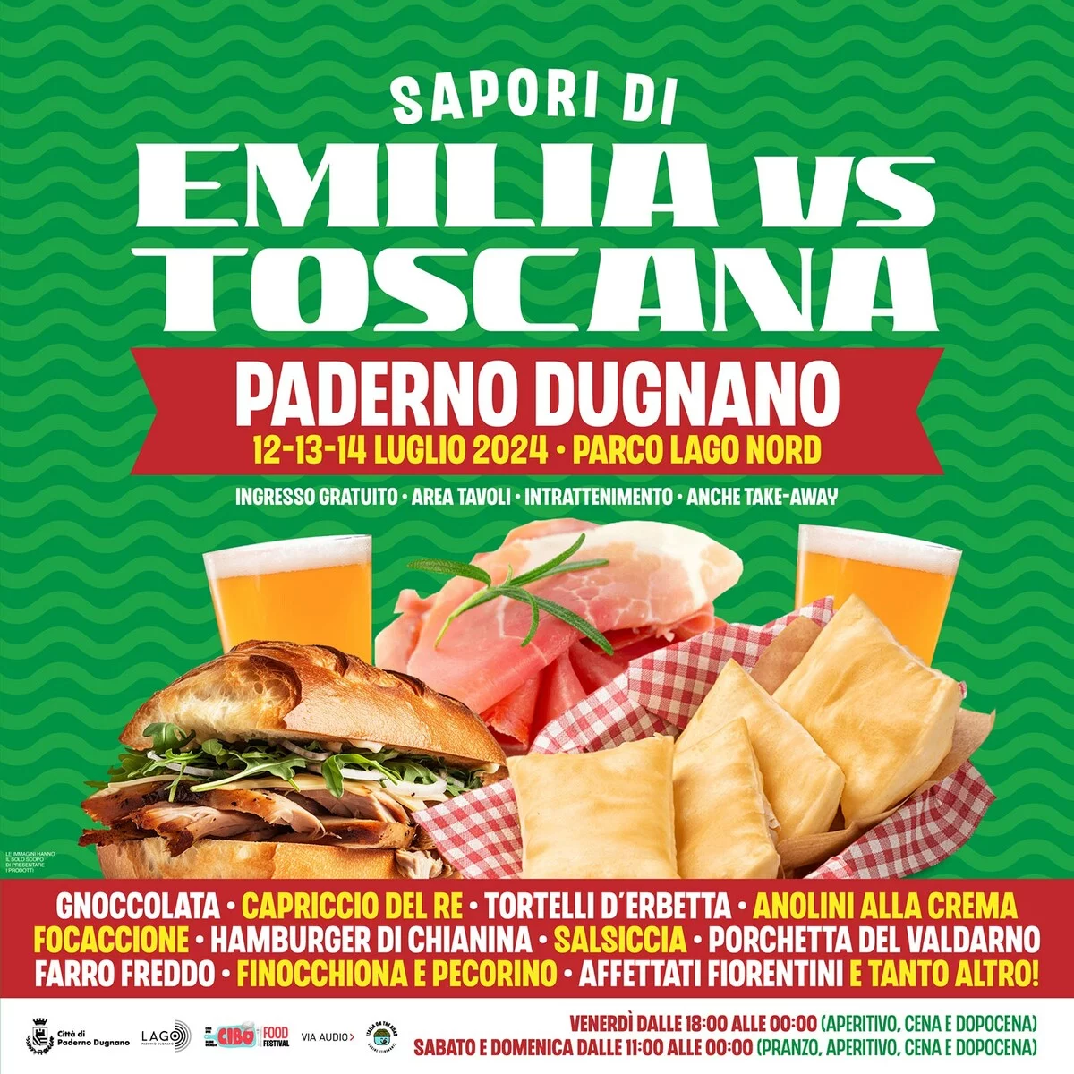 Sapori di Emilia vs Toscana a Paderno Dugnano