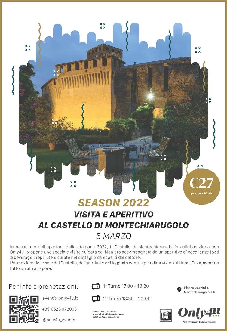Visita e Aperativo al Castello di Montechiarugolo