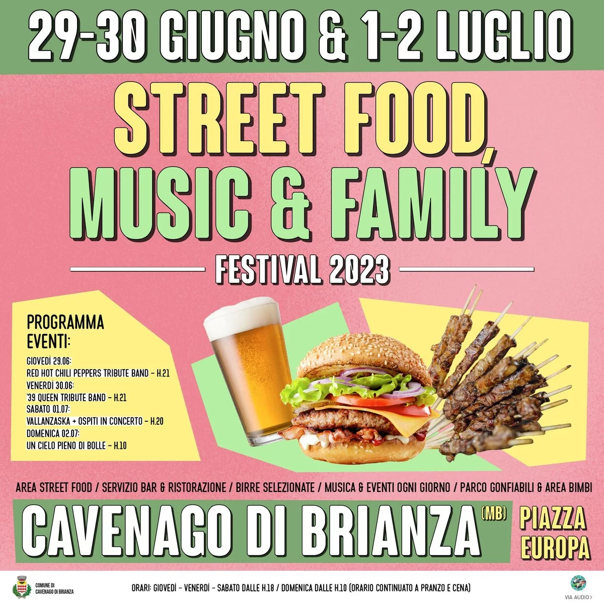 Street Food, Music & Family Festival - Cavenago di Brianza