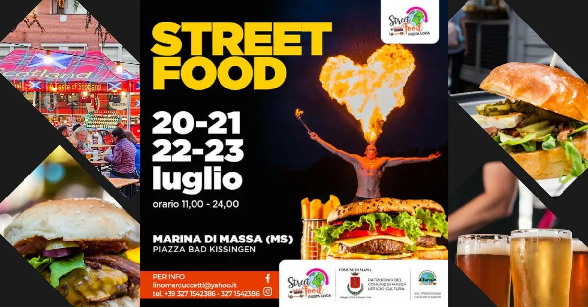 Festival dello street food - Marina di Massa