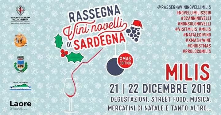 Rassegna dei Vini Novelli Milis - Christmas Edition