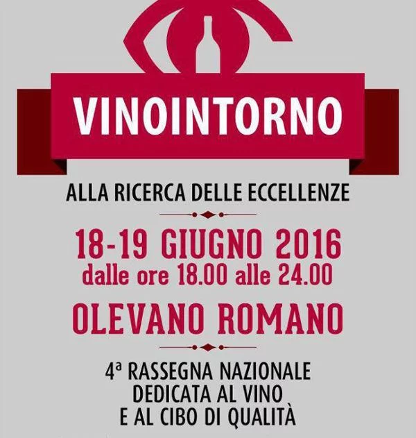 Vinointorno 2016 - Olevano Romano