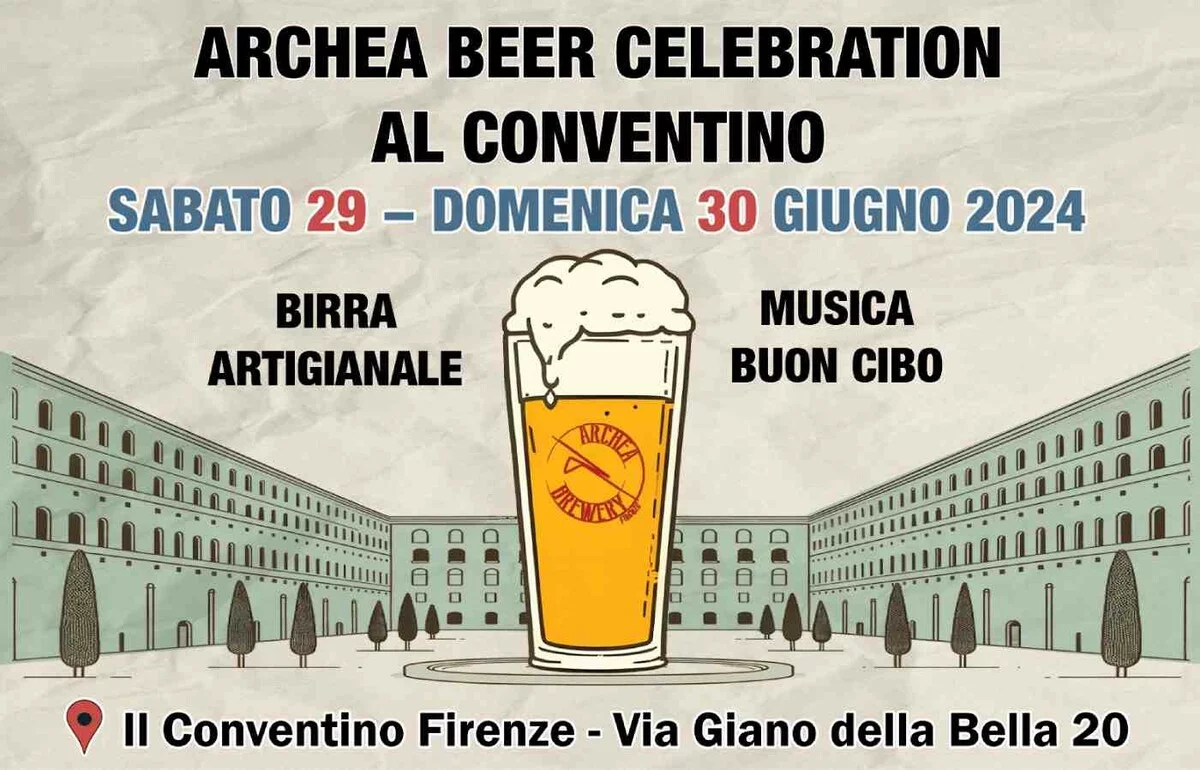 Archea Brewery Celebration al Conventino