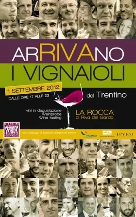 ArRIVAno i Vignaioli, 40 vignaioli del Trentino a Rocca dI RIva del Garda