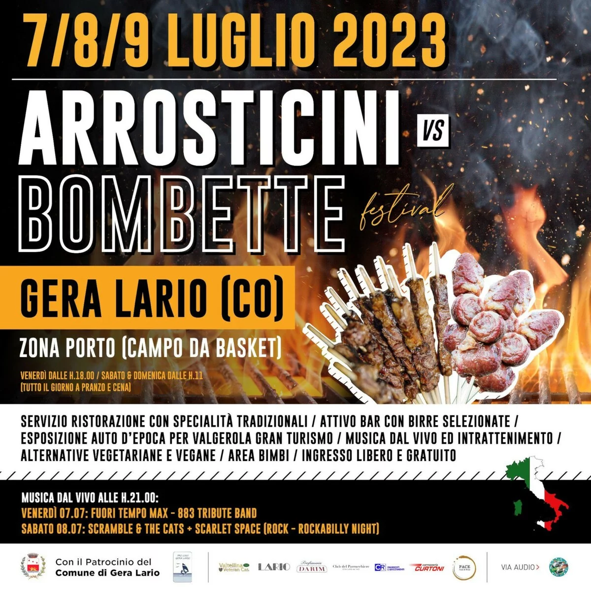 Arrosticini VS Bombette Festival - Gera Lario