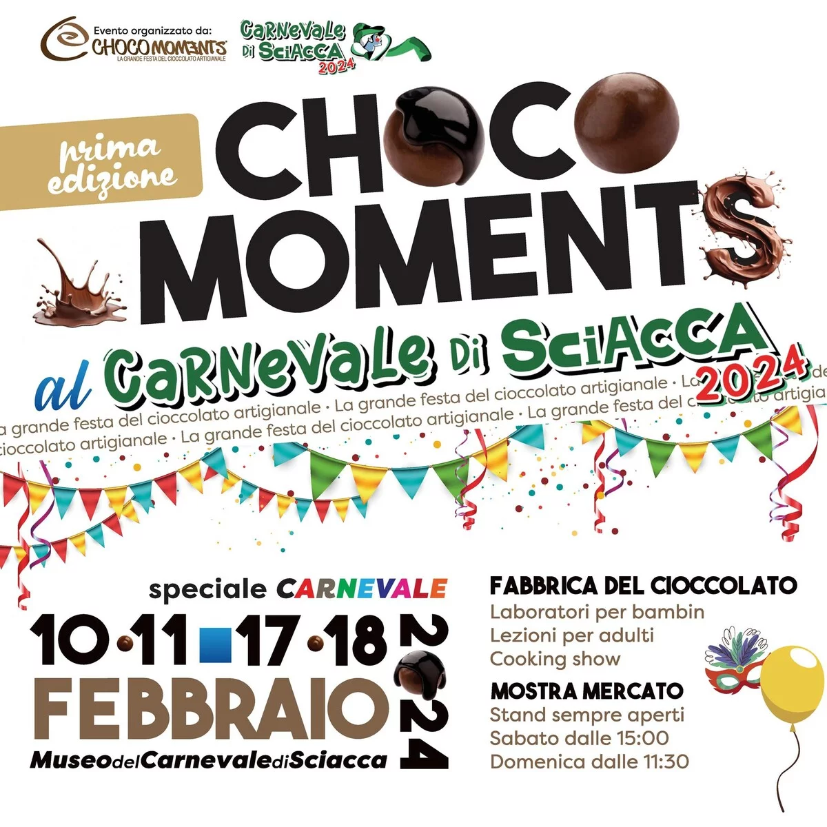 ChocoMoments al Carnevale di Sciacca