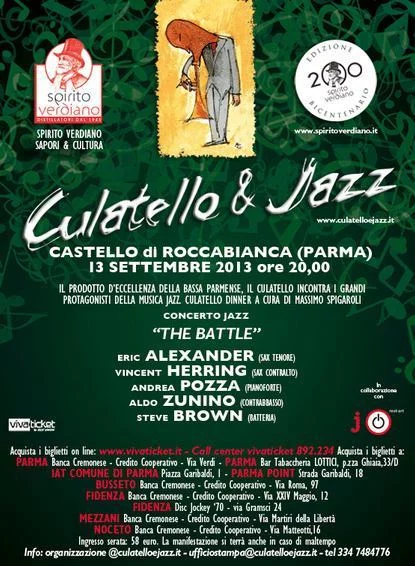 Culatello & Jazz 2013 a Roccabianca, Parma