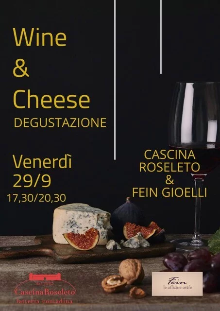 Wine & Cheese: degustazione alle Officine Orafe Fein di Torino