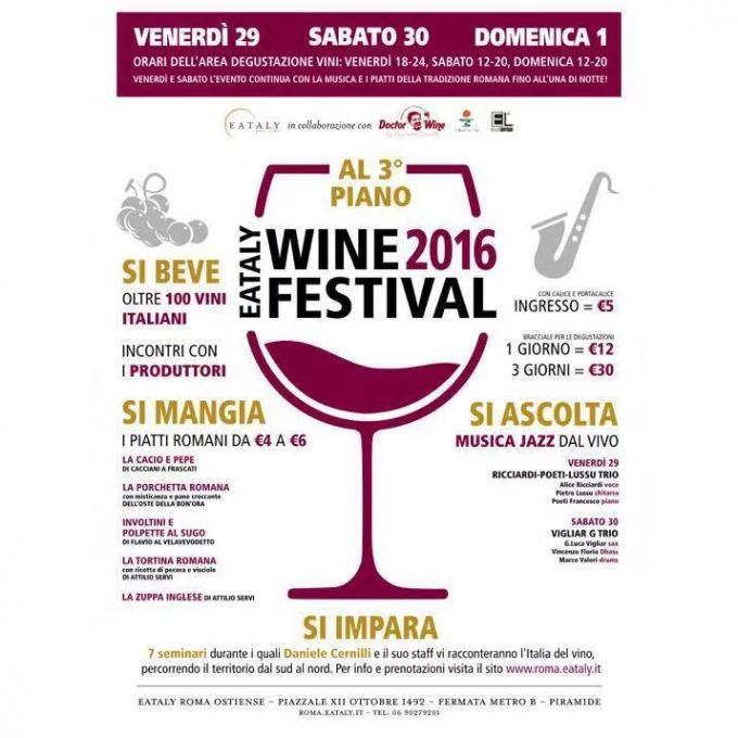 Eataly Wine Festival 2016