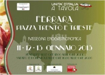 Unità d'Italia a Tavola a Ferrara