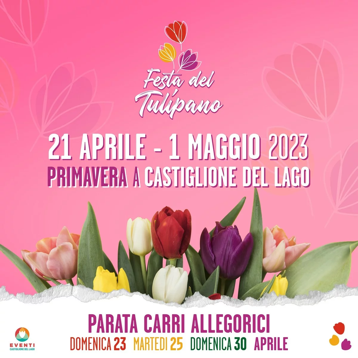 Festa del Tulipano di Primavera a Castiglione del Lago