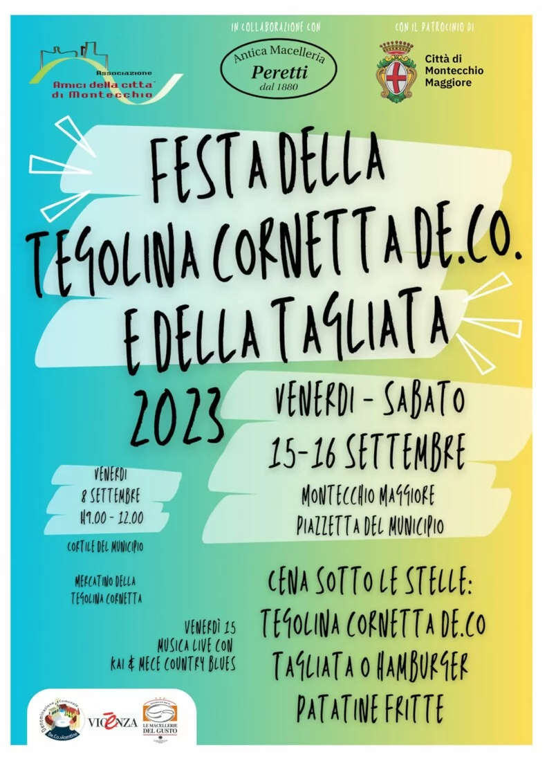 Festa della Tegolina Cornetta De.Co. e della Tagliata