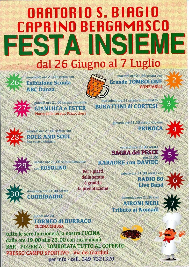 Festa Insieme - Caprino Bergamasco