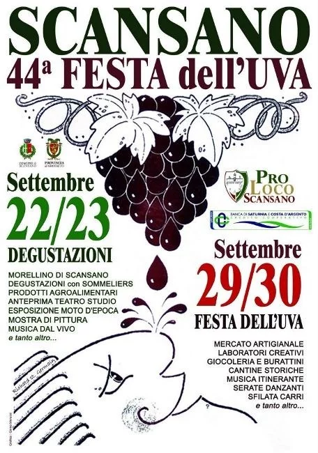 Festa dell'Uva 2012 a Scansano, 44esima edizione