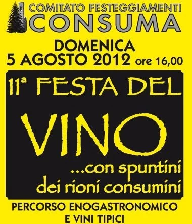 Festa del Vino 2012 Consuma - Pelago, Firenze