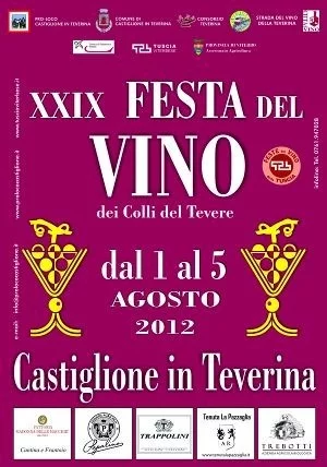 Festa del Vino dei Colli del Tevere 2012 a Castiglione in Teverina