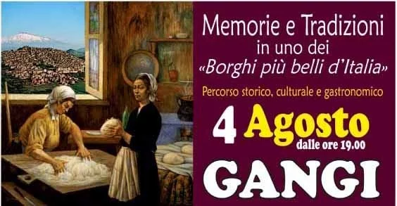 Memorie e Tradizioni, percorso storico, culturale e gastronomico a Gangi, Palermo