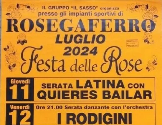 Festa delle Rose - Rosegaferro