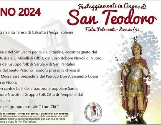 Festa patronale in onore di San Teodoro e Lu focu di Santu Juanni