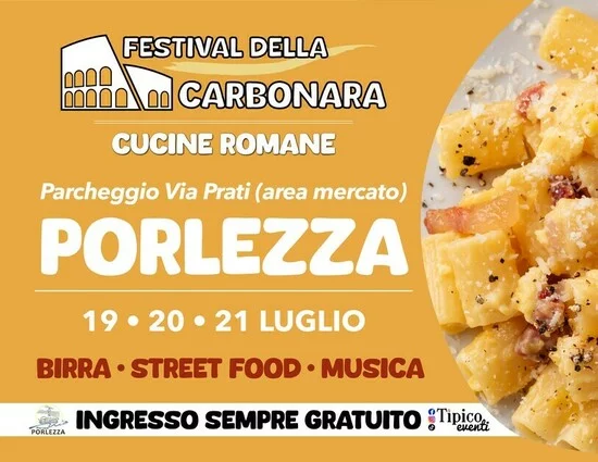 Festival della Carbonara - Cucine Romane a Porlezza