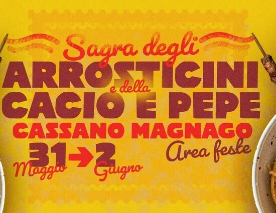 Sagra degli Arrosticini e della Cacio & Pepe a Cassano Magnago