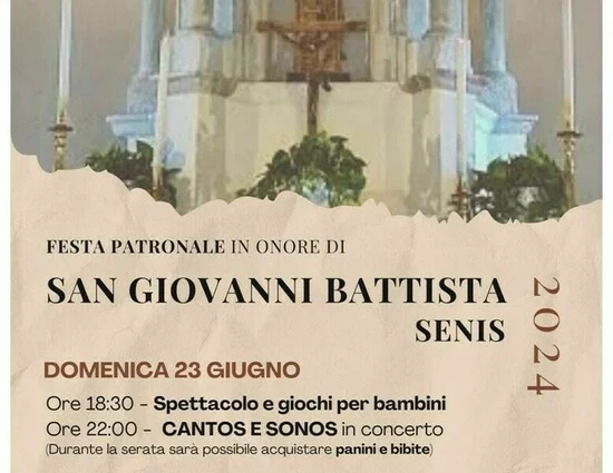 Festa Patronale in onore di San Giovanni - Senis
