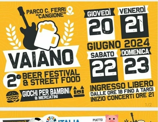 Vaiano Beer Festival & Street Food
