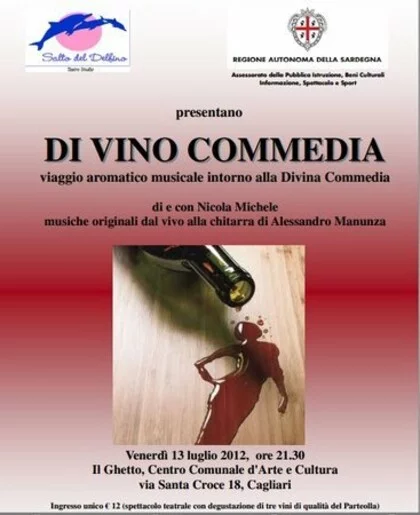 Di Vino Commedia, viaggio aromatico musicale a Cagliari