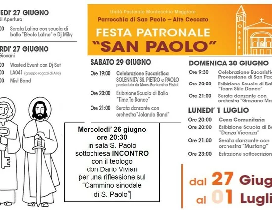 Festa di San Paolo - Montecchio Maggiore