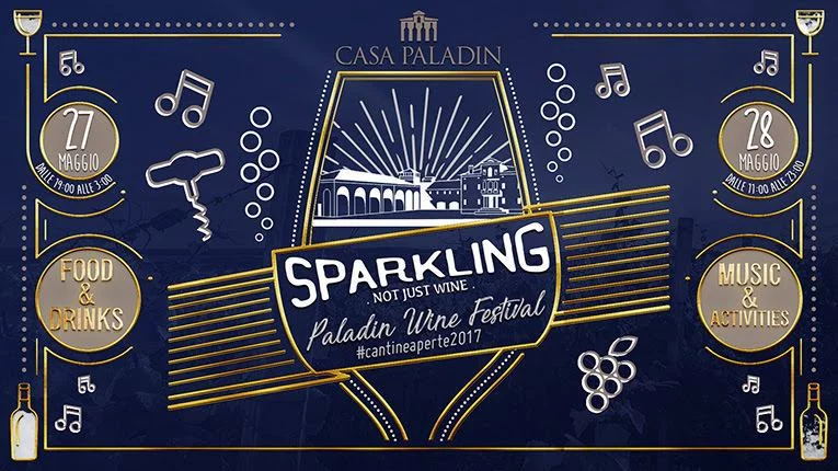 Cantine Aperte 2017 da Paladin è Sparkling - Not just Wine