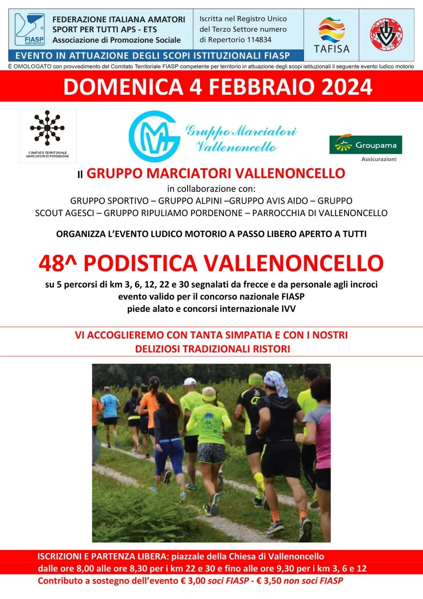 48ª Podistica Vallenoncello