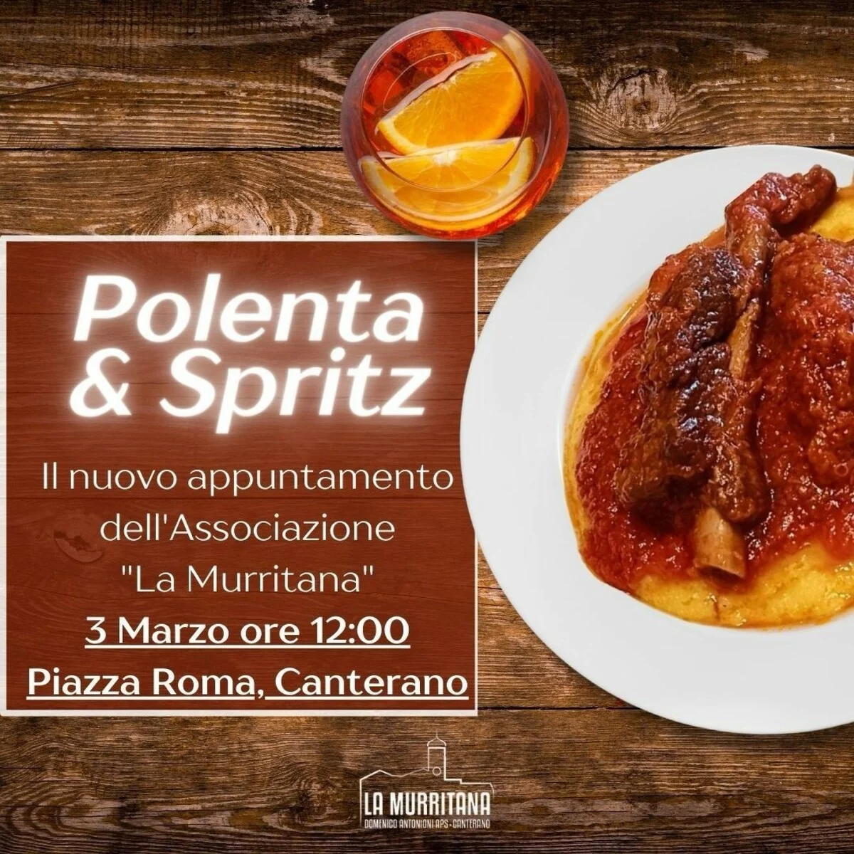 Polenta & Spritz a Canterano