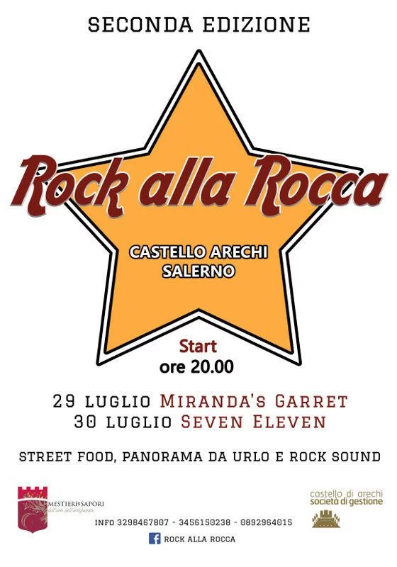 Rock alla Rocca 2017: Rock e Street Food
