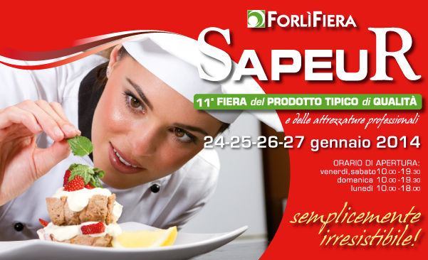 SapEur 2014, a Forlì l'11^ Fiera del Prodotto Tipico di Qualità