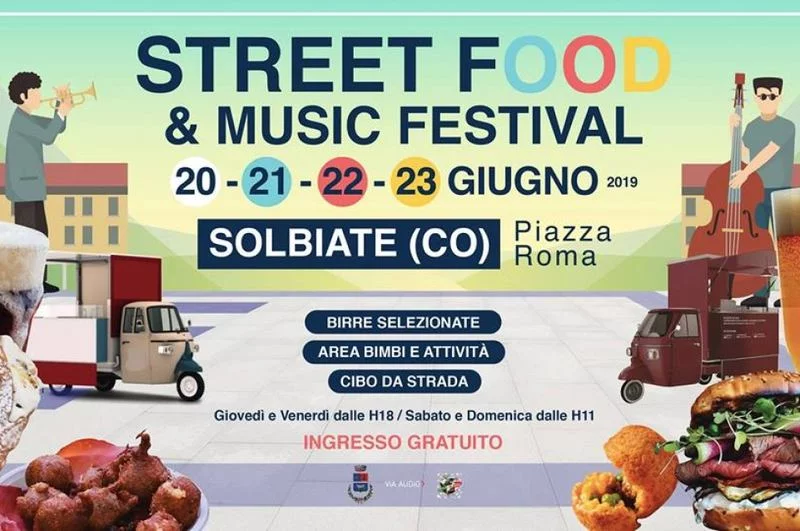Street Food Festival 2019 a Solbiate (CO)