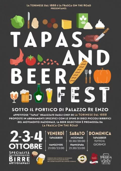 Tapas and Beer Fest a Bologna