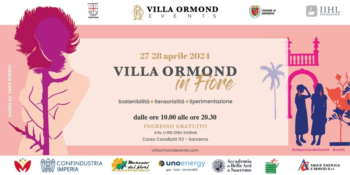 Villa Ormond in Fiore a Sanremo